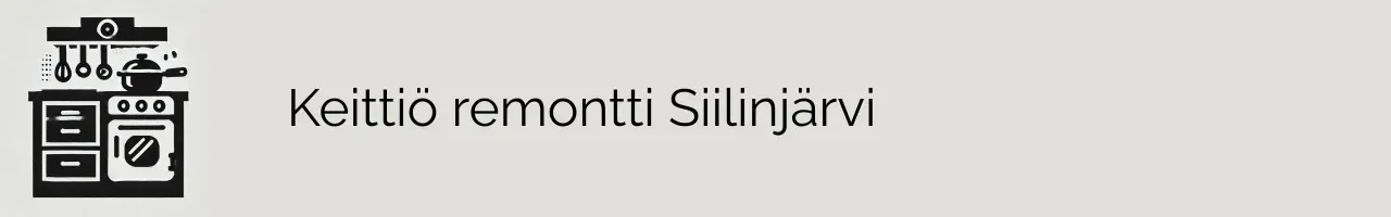 Keittiö remontti Siilinjärvi